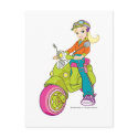 Polly Pocket Riding Her Moped postcards by pollypocket Polly Pocket Riding Her Moped postcards