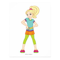 Polly Pocket Standing and Smiling posters