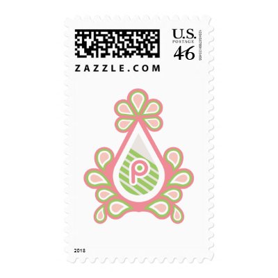 Polly Pocket Tear-drop Image Postage Stamps by pollypocket