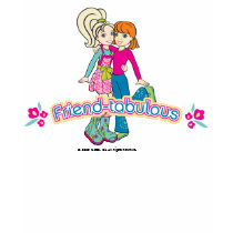 Polly Pocket's Fantasic "Friend-Tabulous" t-shirts