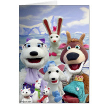 Polly Polar Bear Card