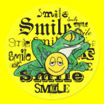 Pollywog with a Smile stickers