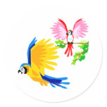 Polo and Poli Parrot Sticker