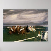 Polo at Lakewood, 1910 Print