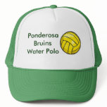 polo ball, Ponderosa Bruins Water Polo hats