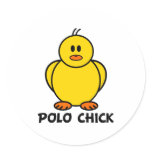 Polo Chick stickers