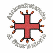 Polo con logo Arciconfraternita di Sant'Antonio embroidered shirts