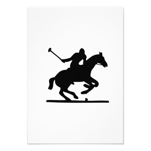 Polo Horse Custom Invite