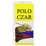 POLO player joke Custom Rack Card