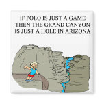 POLO player Fridge Magnet