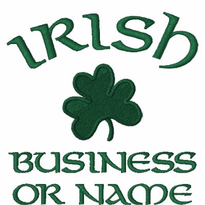 Polo Shirt-Irish Shamrock Embroidered Polo Shirt Polo Shirt-Irish Shamrock Embroidered Polo Shirt