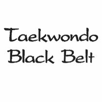 Polo Shirt - Taekwondo Black Belt embroidered shirts