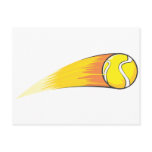 Polo Tennis Shirts - Flying Tennis Ball Shirts postcards