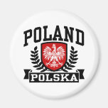 Polonia Polska Imán De Nevera