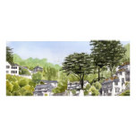 'Polperro Hillside' Rack Card