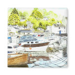 'Polperro Reflections' Magnet