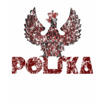 Polska Eagle Red t shirt by clonecire Polska Eagle Red t shirt