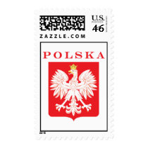 Polska Eagle Shield Stamps