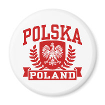 Polska Poland magnets