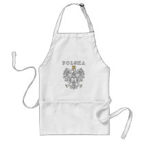 Polska With Polish Eagle Aprons