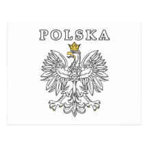 Polska With Polish Eagle Post Cards