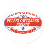 Polski Owczarek Nizinny  stickers