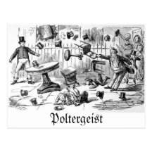 Poltergeist postcard
