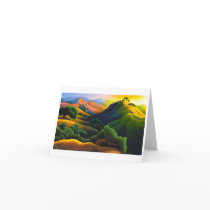 Poly Canyon Card