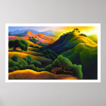 Poly Canyon Poster