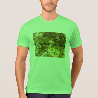 poly blend t shirt