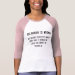 Ladies 3/4 Sleeve Raglan (Fitted)