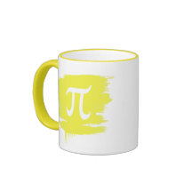 POLYAMORY PI SYMBOL WHITE MUG