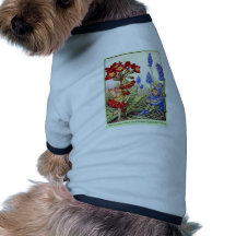 Polyanthus and Grape Hyacinth Fairy Pet Tshirt
