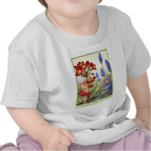Polyanthus and Grape Hyacinth Fairy Tshirt