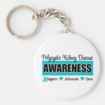 Polycystic Kidney Disease Awareness Keychains