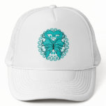 Polycystic Kidney Disease Circle of Ribbons Hat