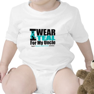 Polycystic Kidney Disease I Wear Teal For My Uncle Romper