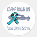 Polycystic Ovarian Syndrome Round Sticker