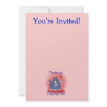 Polydactyls Rule! Personalized Invitations