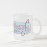 PolyFi Logo Frosted Mug mugs
