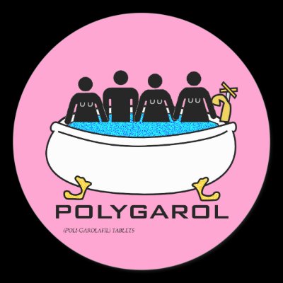Polygarol Round Sticker by wdm_emm