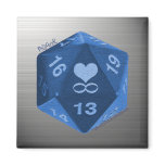 PolyGeek Magnet - Blue