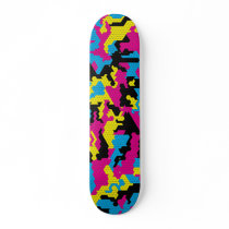 Polygon camo3 skateboards by MEKAZOO Polygon camo3 skateboards