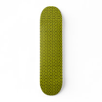 Polygons v2 - Black and Yellow skateboards by artberry Polygons v2 - Black and Yellow skateboards