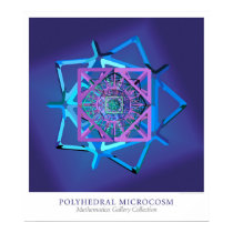 Polyhedral Microcosm posters by wolframresearch Polyhedral Microcosm posters