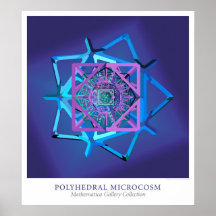 Polyhedral Microcosm Poster