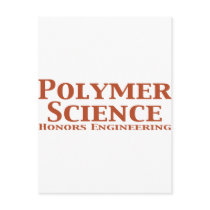 Polymer Science Honors Engineering Gifts postcards