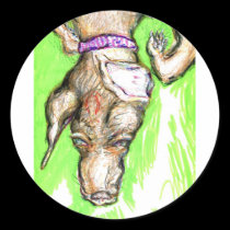 Polymorphic Canidae Nomine Sunday-Sundae stickers