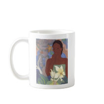 Polynesian Woman and Tiki by Arman Manookian, 1929 Coffee Mug