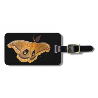 Polyphemus Moth Tag For Luggage